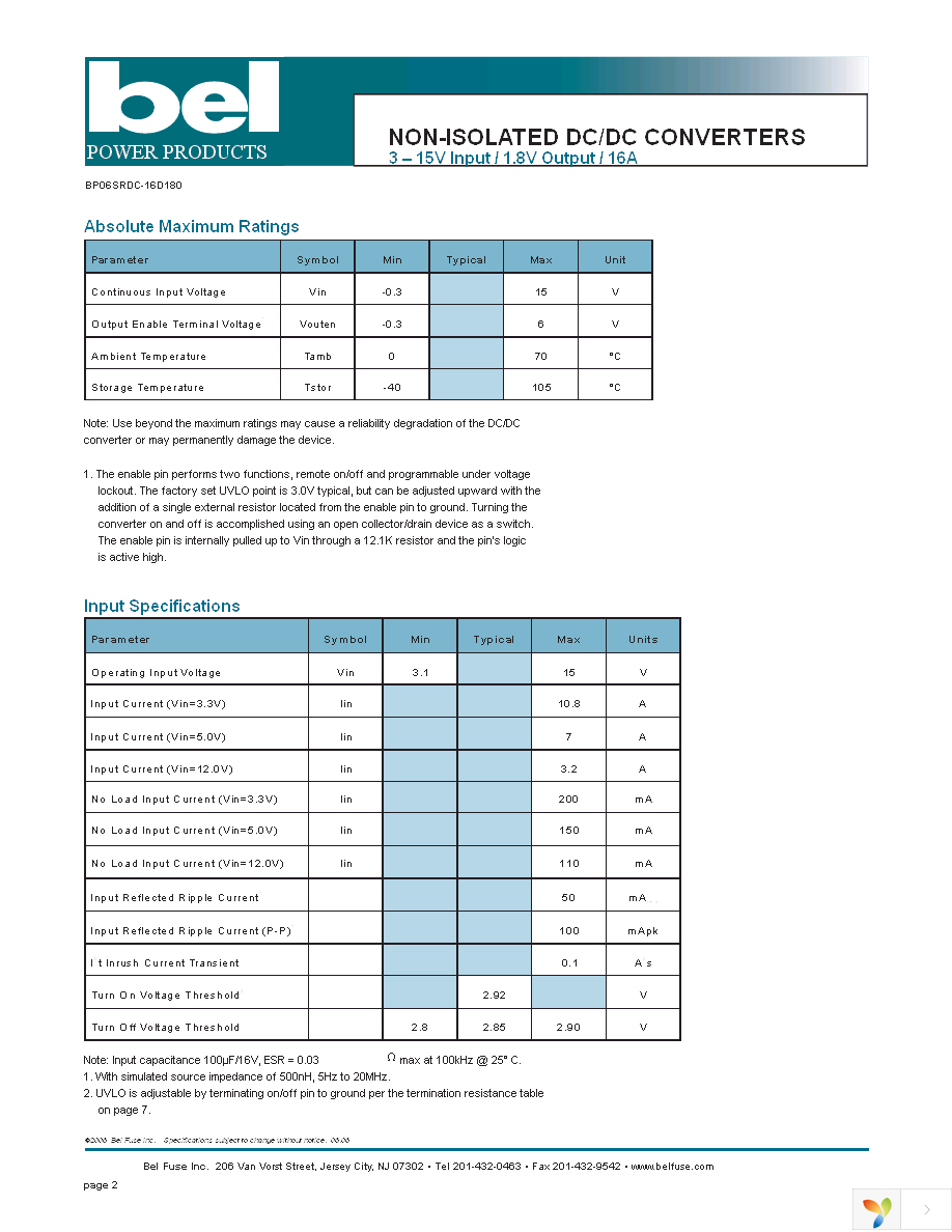 SRDC-16D18DG Page 2