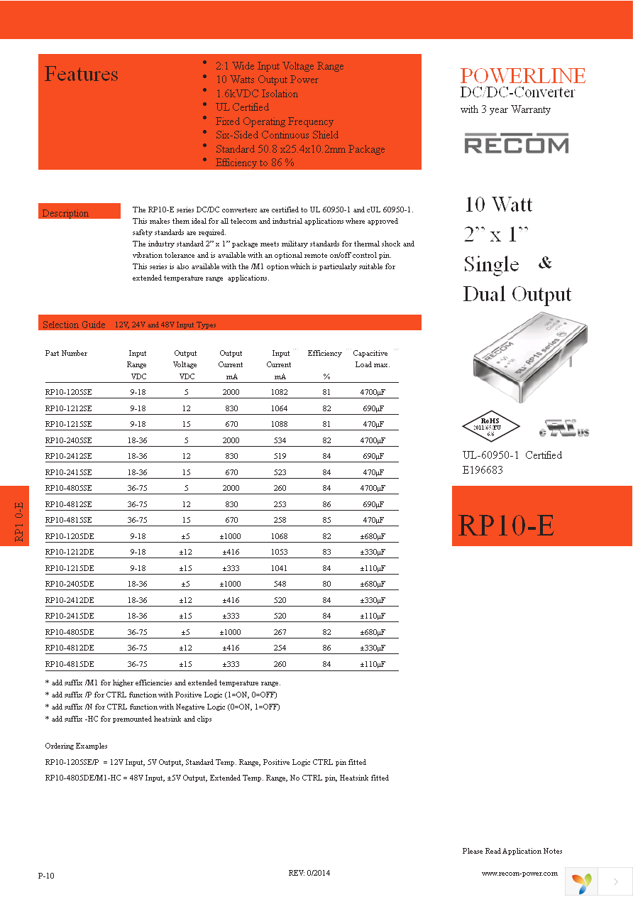 RP10-1205SE Page 1