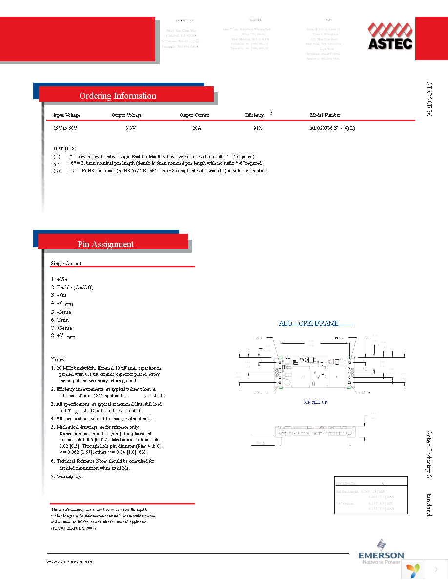 ALO20F36N-L Page 2