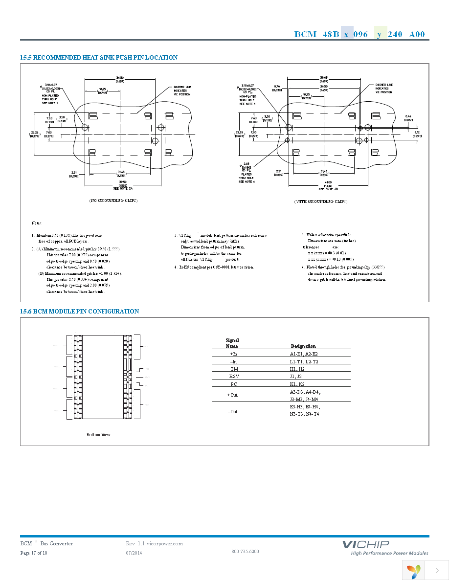 BCM48BT096T240A00 Page 17