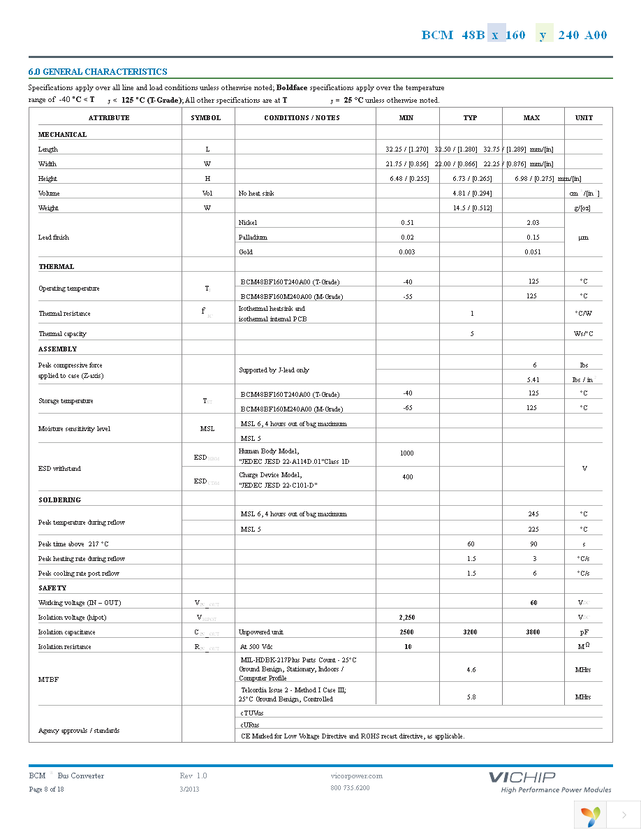 BCM48BT160T240A00 Page 8