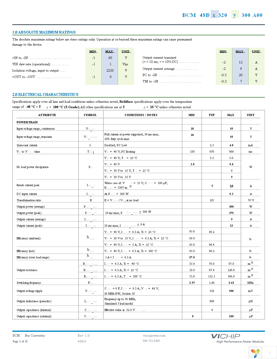 BCM48BT320T300A00 Page 2