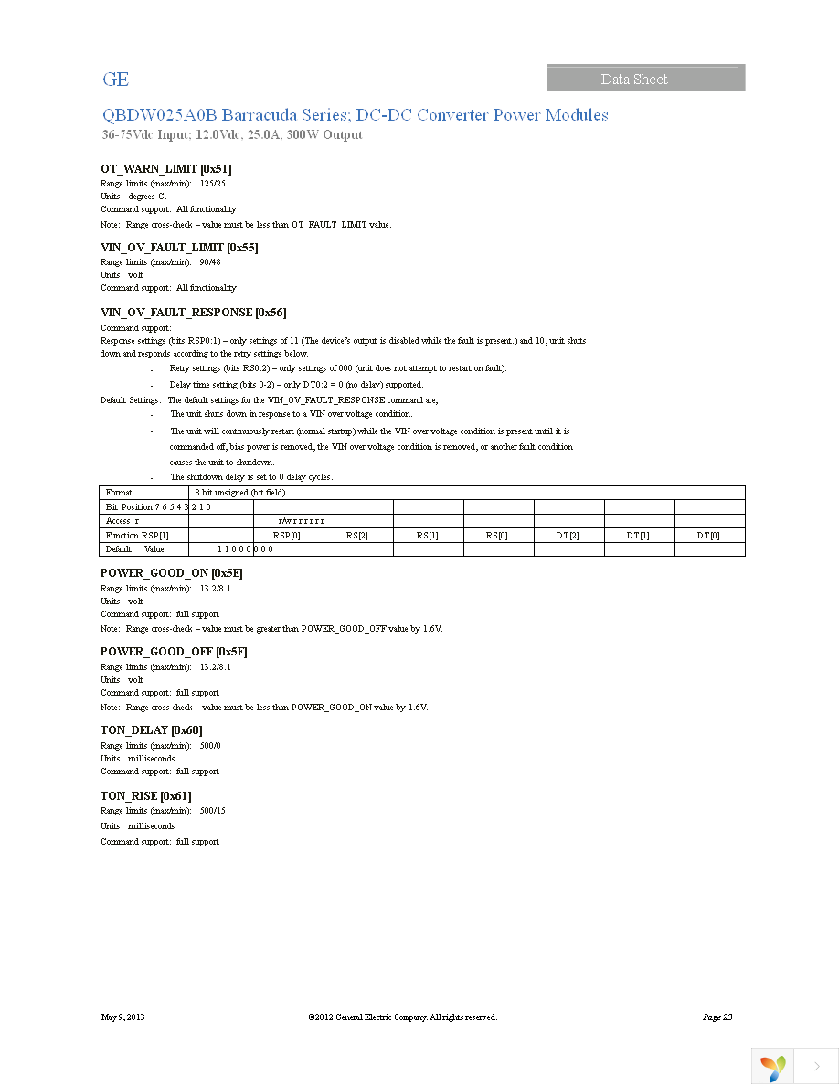 QBDW025A0B41-HZ Page 23