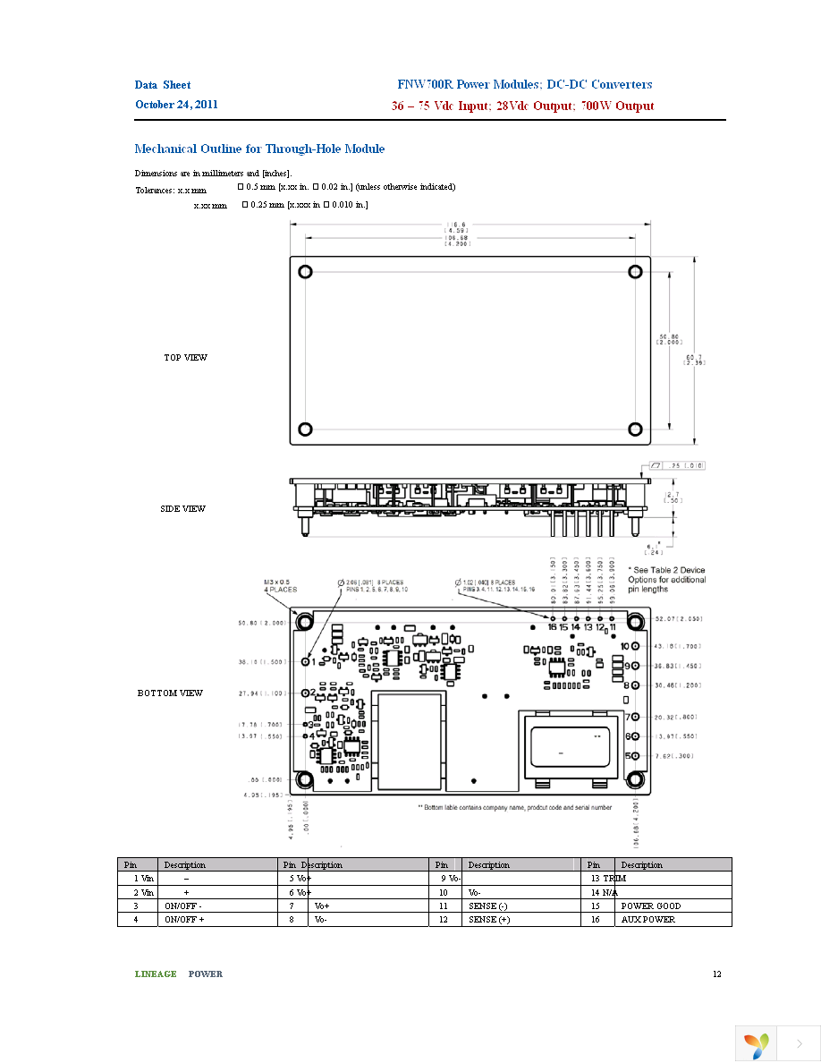 FNW700R64-18Z Page 12