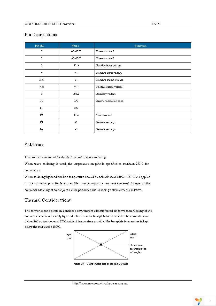 AGF600-48S30-6L Page 13