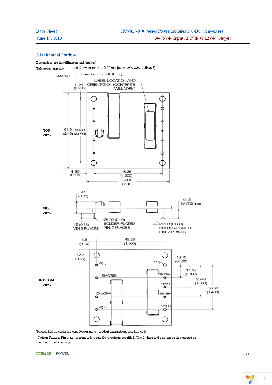 JRW040A0A1Z Page 22