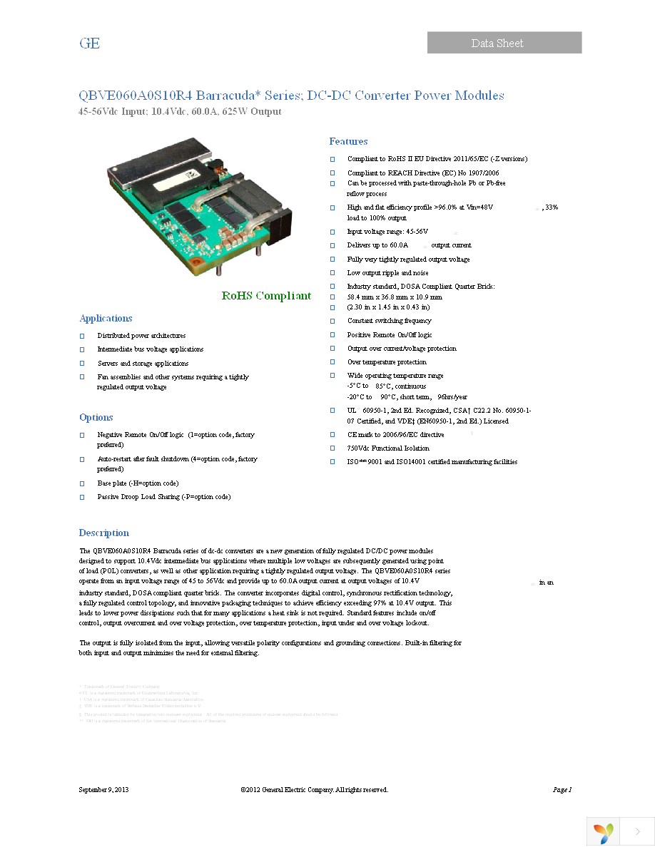 QBVE060A0S10R441-PZ Page 1