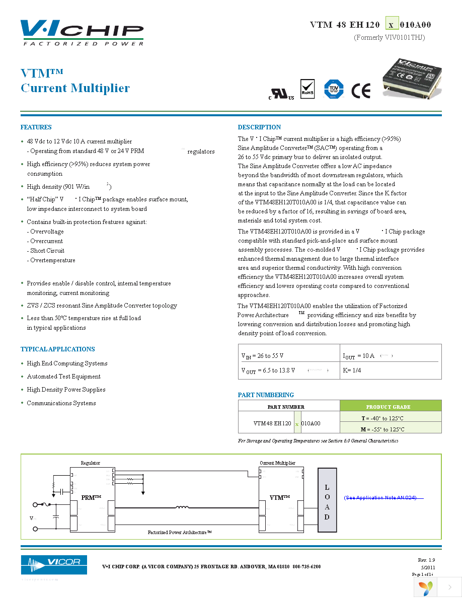 VTM48EH120M010A00 Page 1