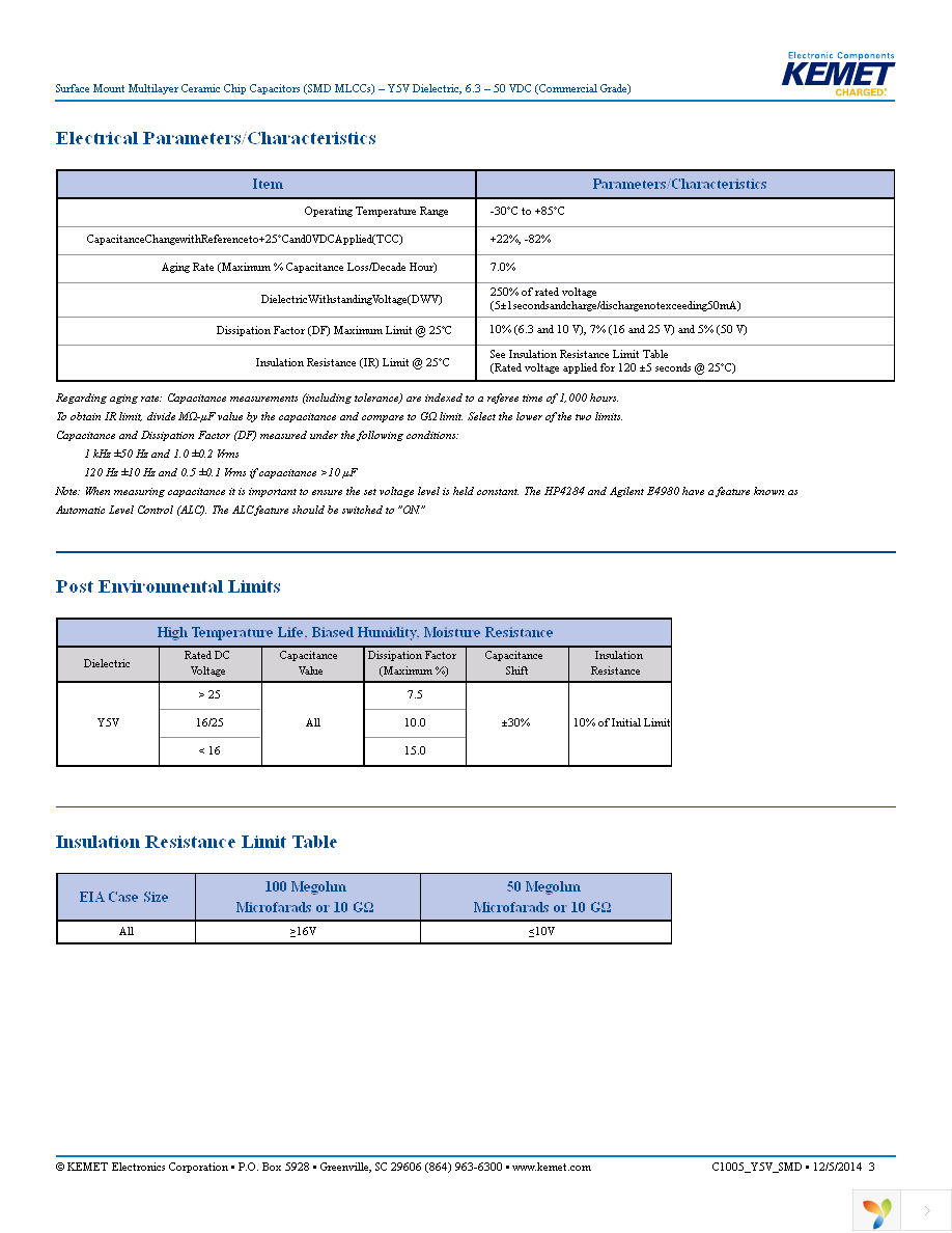 C1210C105Z5VACTU Page 3