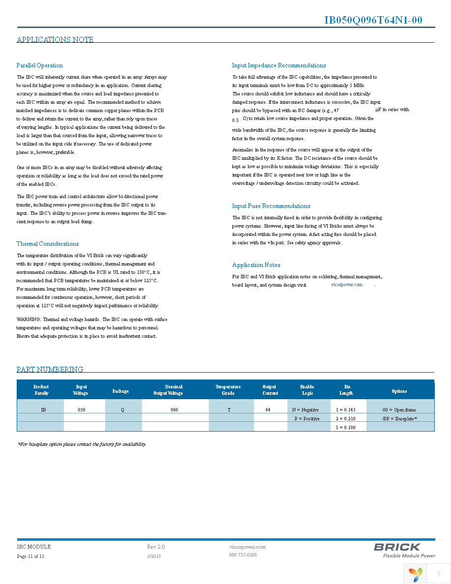 IB050Q096T64N1-00 Page 11