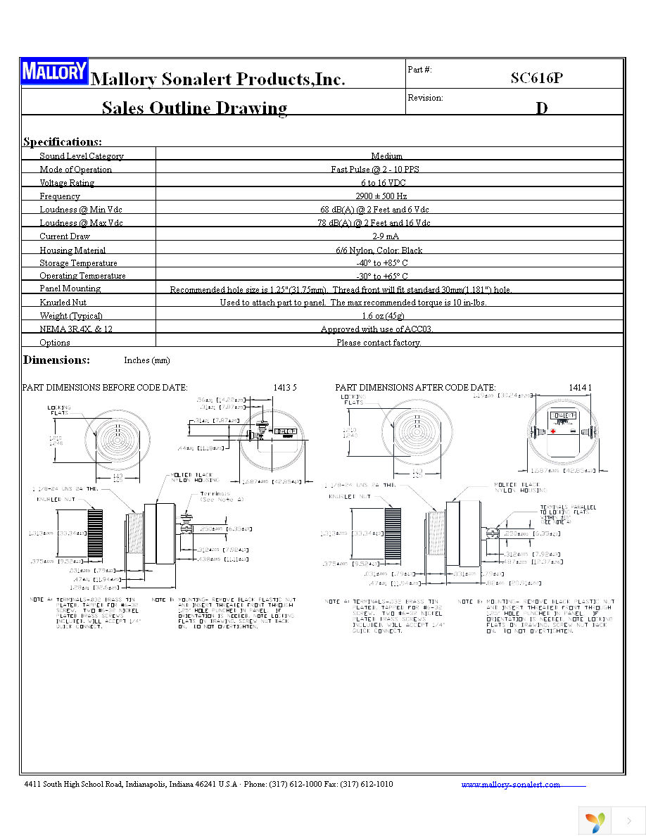 SC616P Page 1