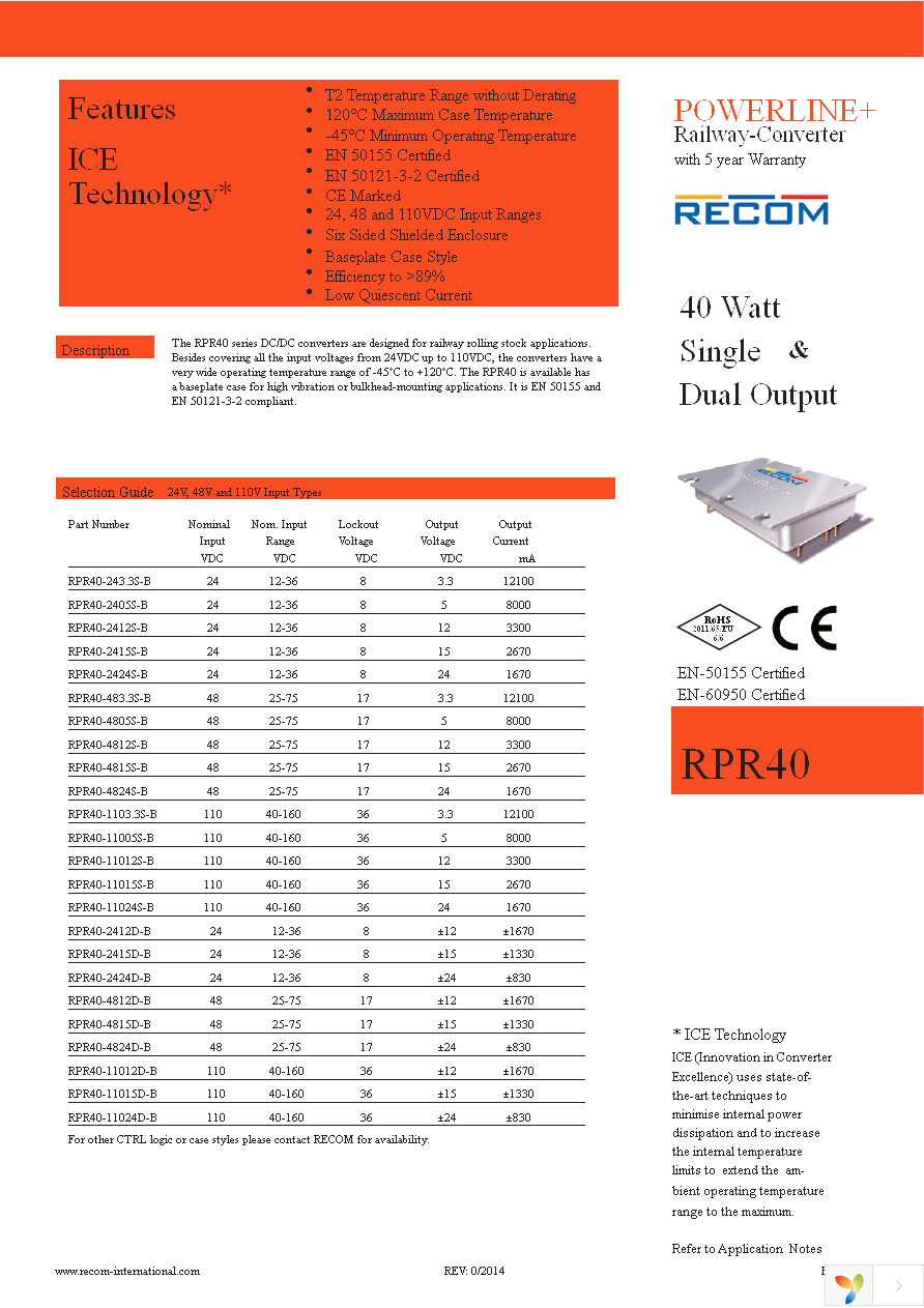 RPR40-4805S-B Page 1