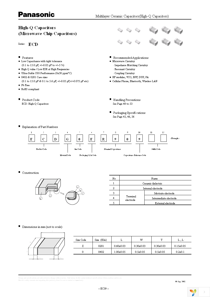 ECD-GZE1R6B Page 1