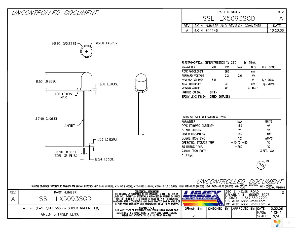 SSL-LX5093SGD Page 1