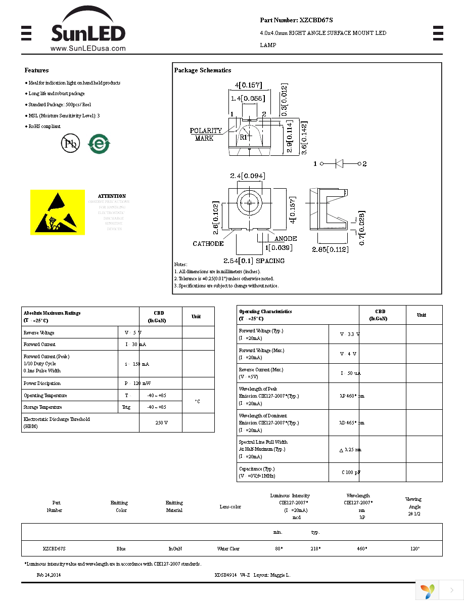 XZCBD67S Page 1