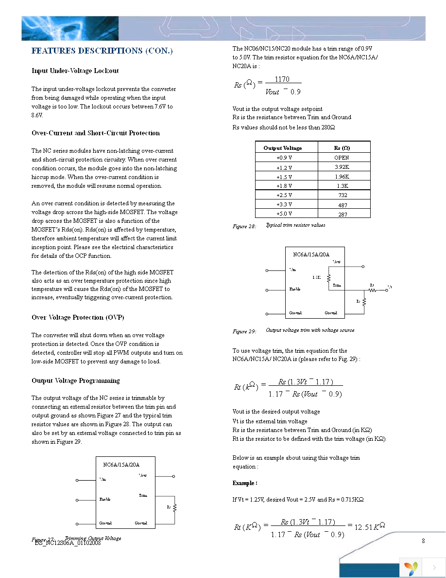 NC12S0A0H06PNFA Page 8