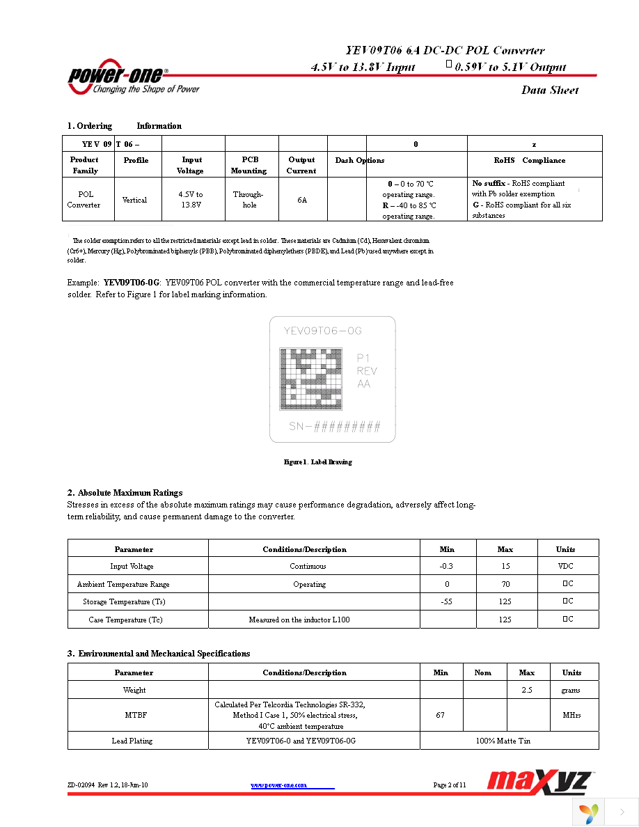 YEV09T06-0G Page 2