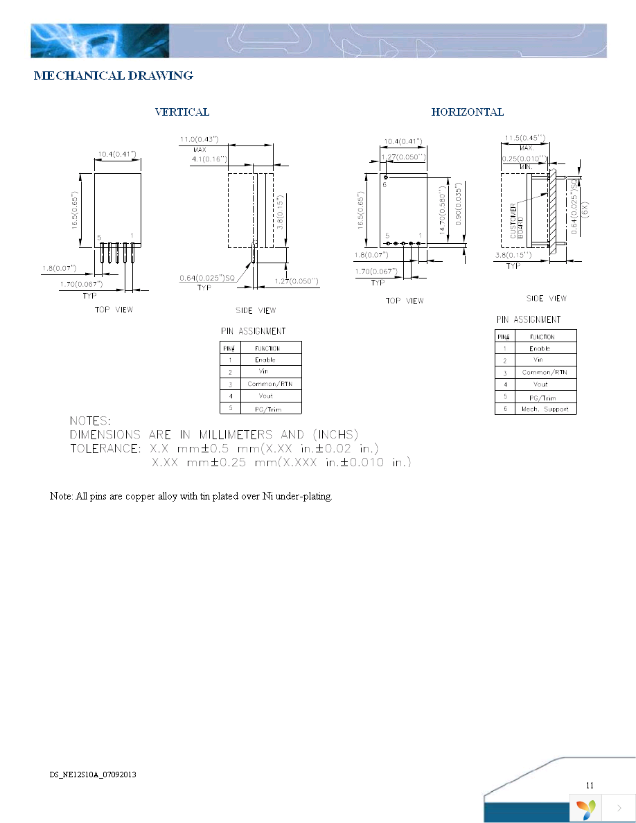 NE12S0A0V10PNFA Page 11