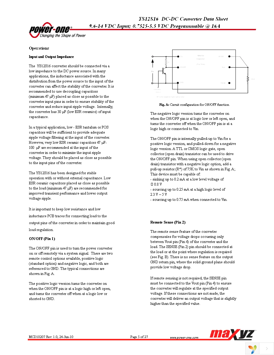 YS12S16-0G-Q Page 5