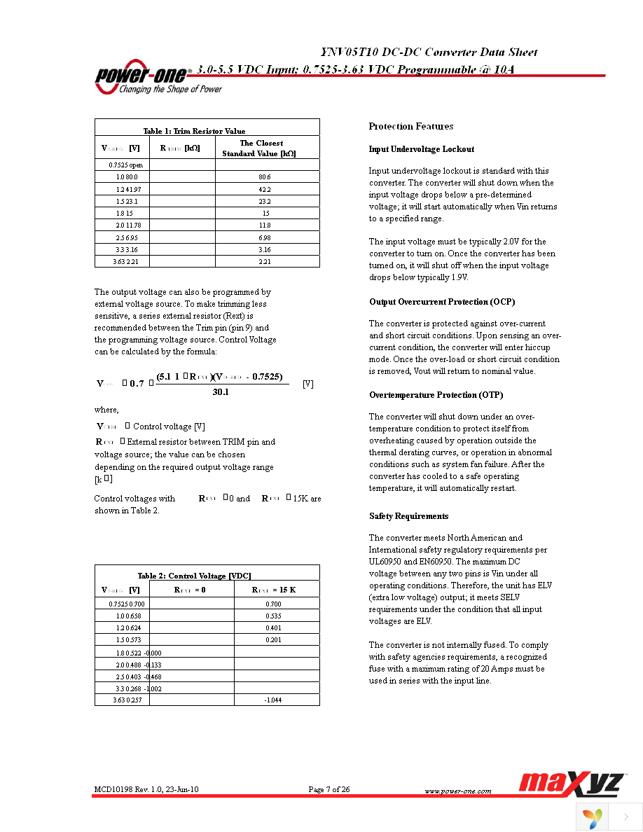 YNV05T10-0 Page 7