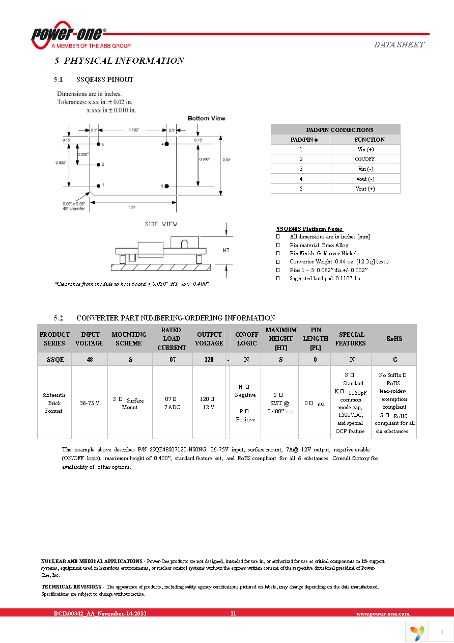 SSQE48S07120-NS0NG Page 11