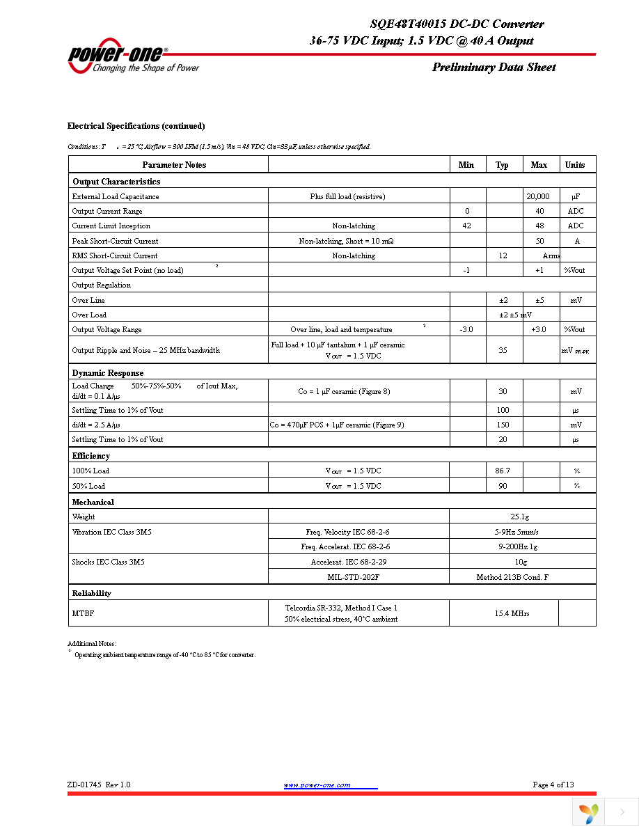 SQE48T40015-NDA0 Page 4