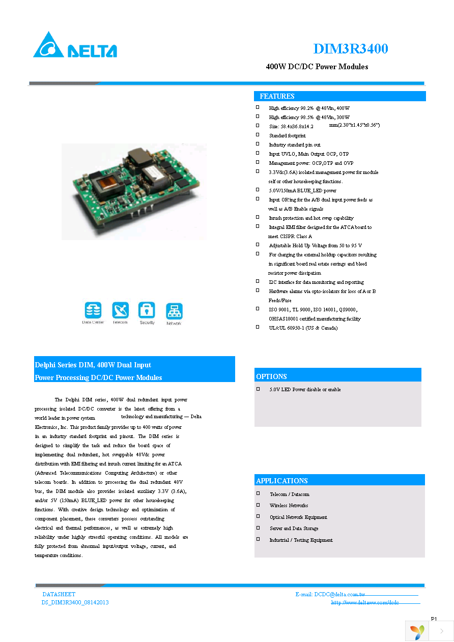 DIM3R3400SFA Page 1