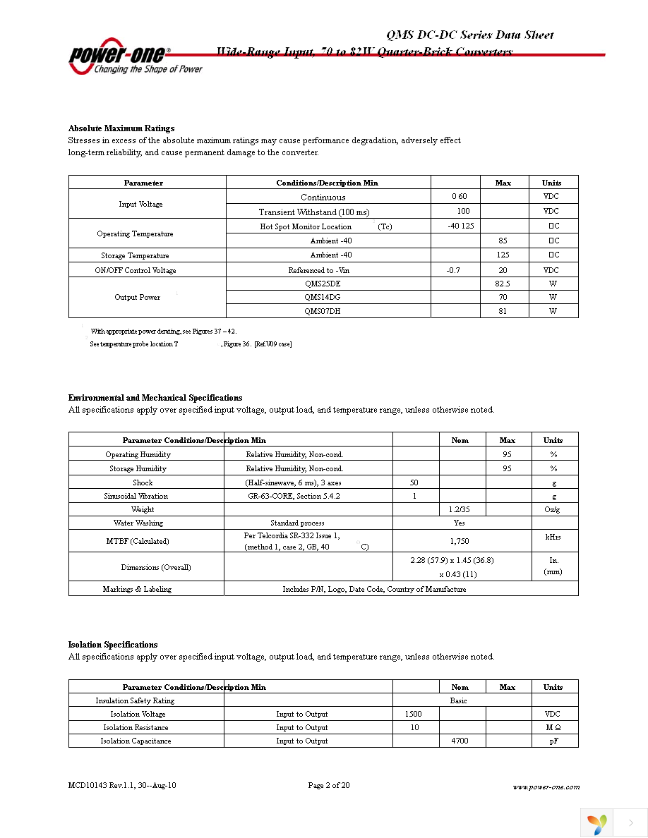 QMS07DH-G Page 2