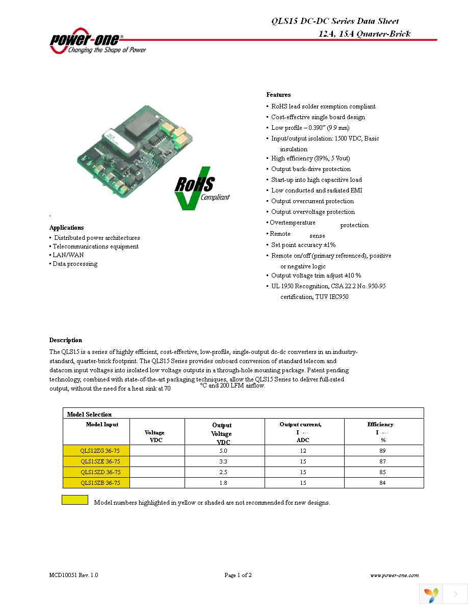 QLS12ZG-NT Page 1