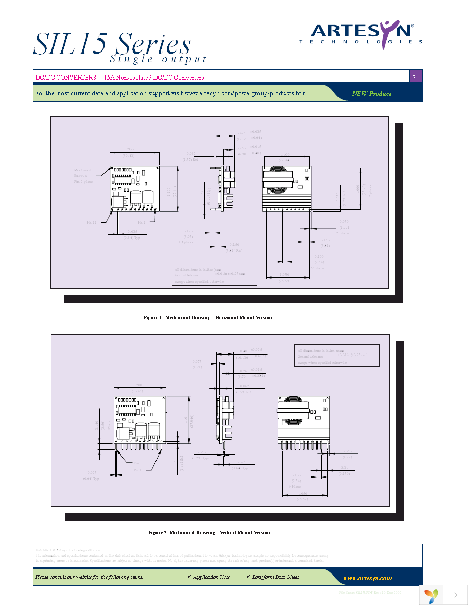 SIL15C-05SADJ-H Page 3