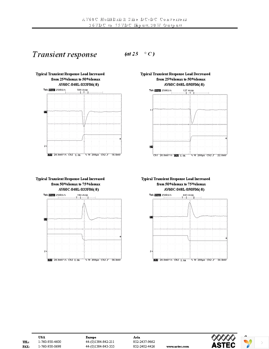 AV60C-048L-050F06-8 Page 9