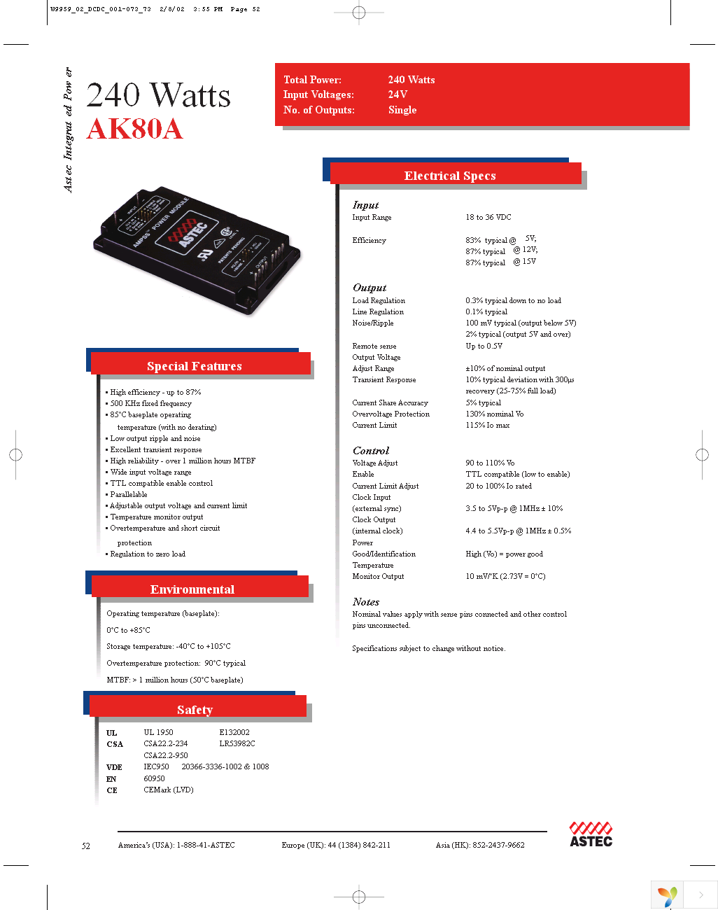 AK80A-024L-033F40 Page 1