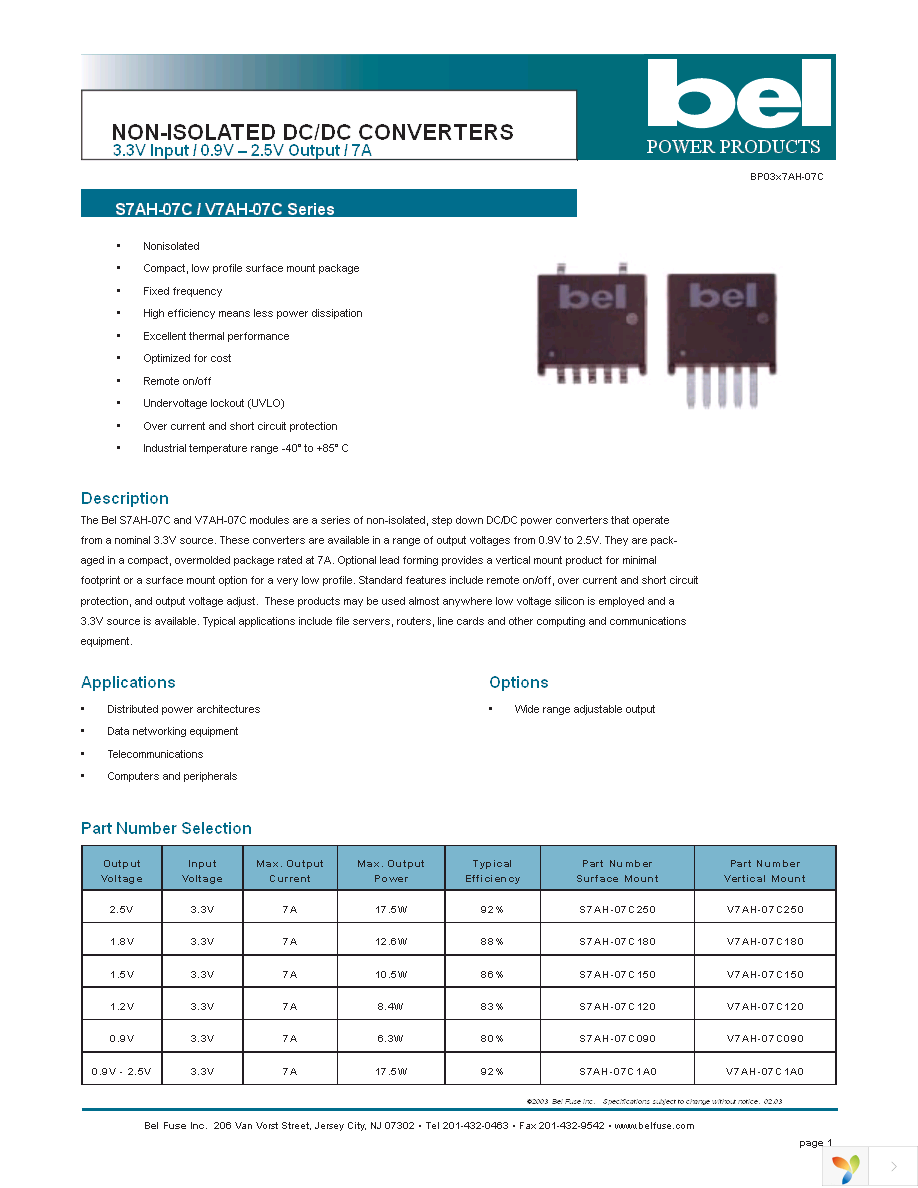 S7AH-07C1A0R Page 1