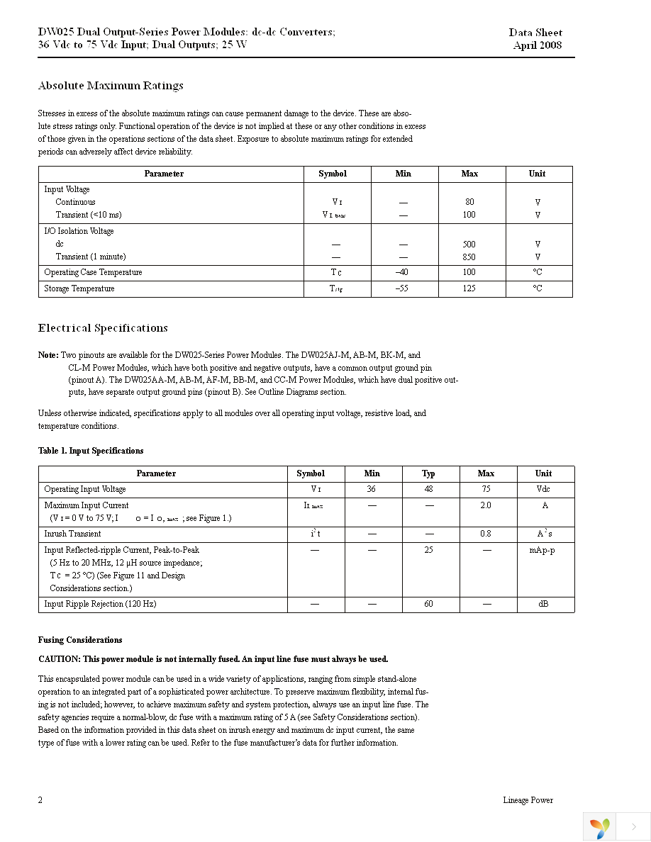 DW025AB-M Page 2