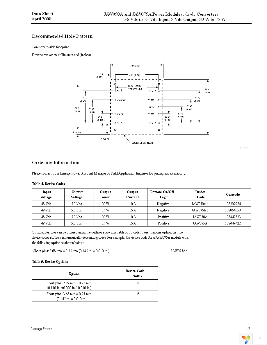 JAW050A1 Page 15