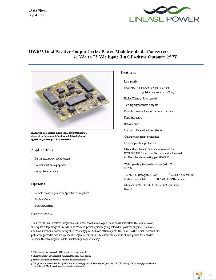 HW025AF Page 1