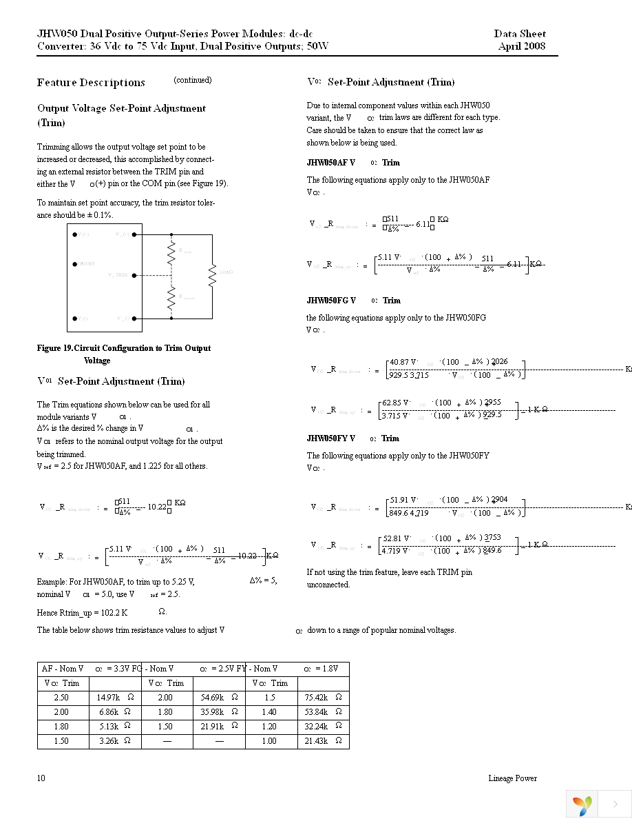 JHW050FY-S Page 10