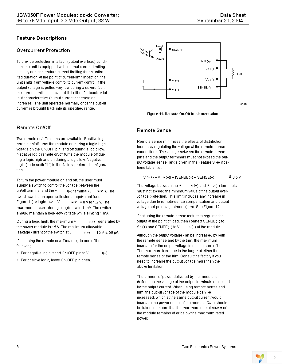 JBW050F1 Page 8