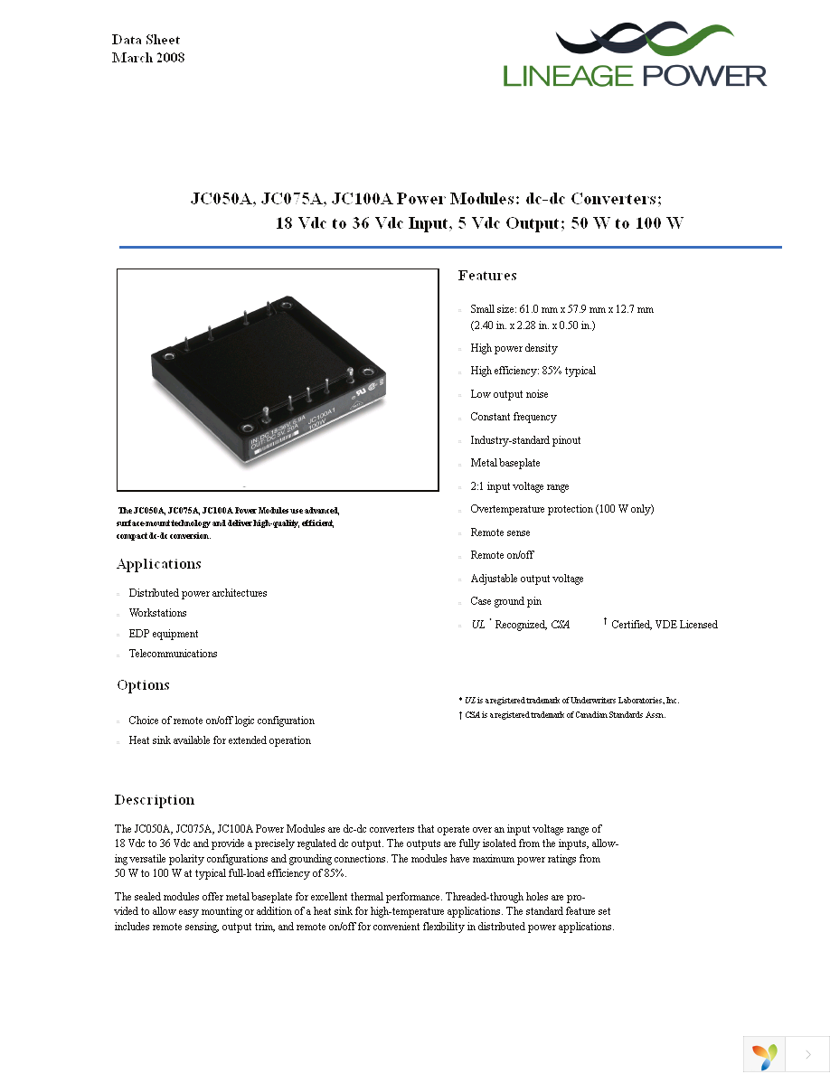 JC100A Page 1