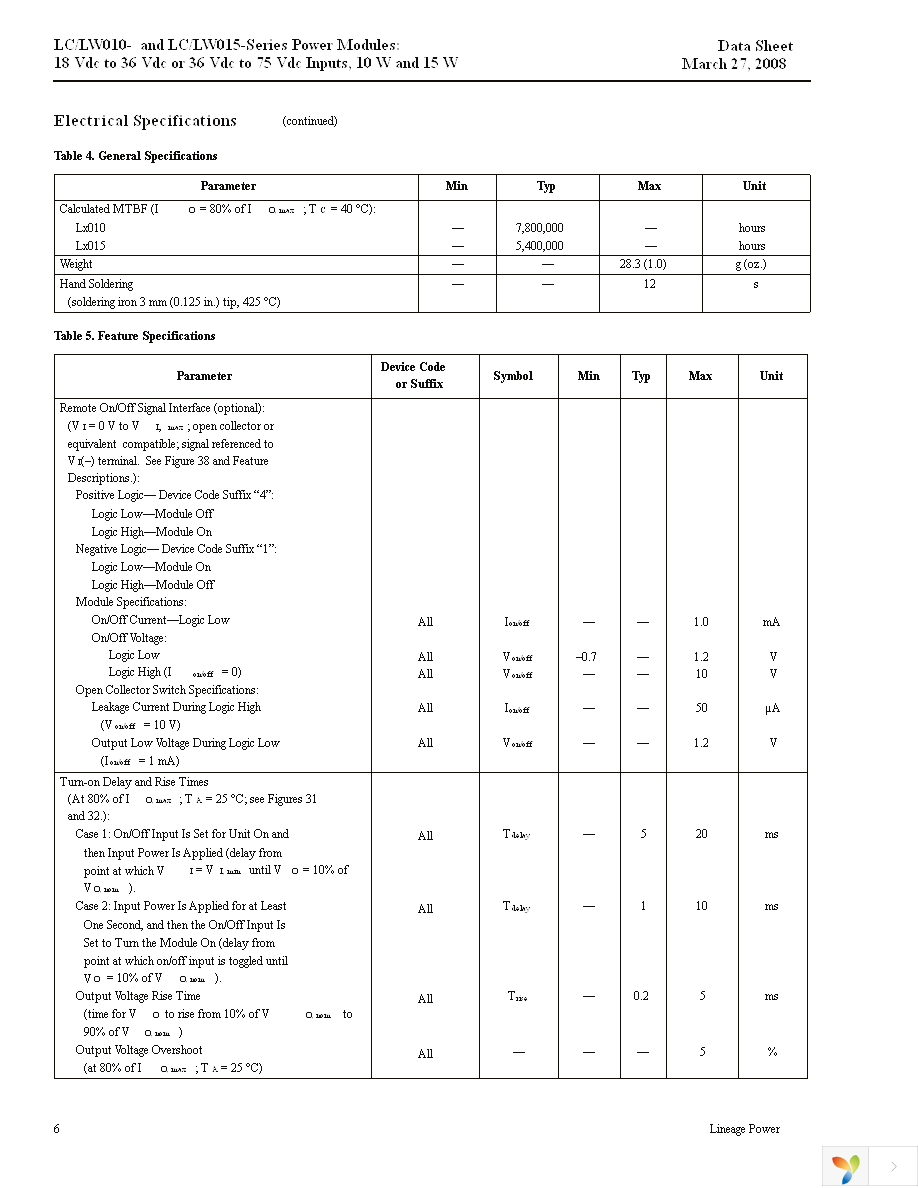 LC015A91 Page 6