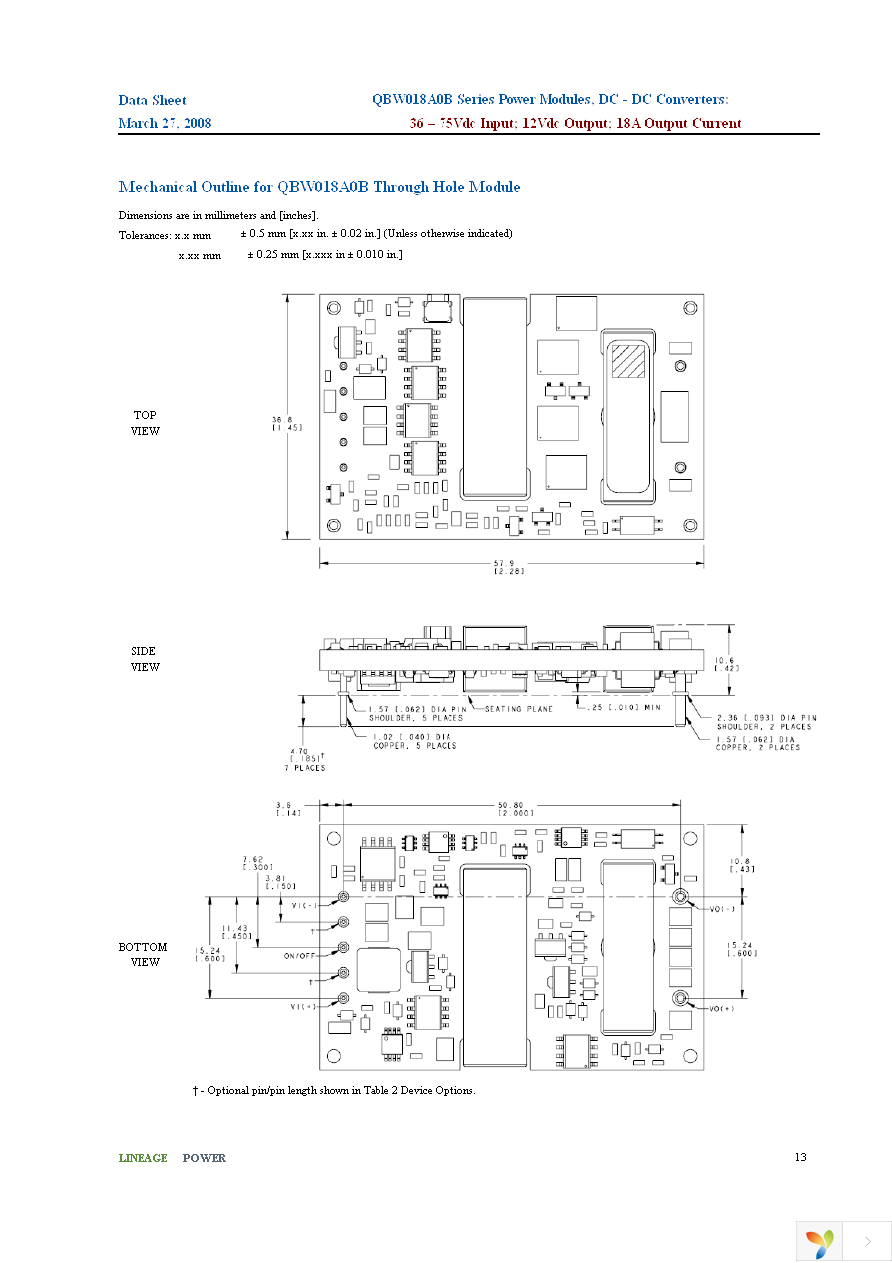 QBW018A0B71-H Page 13