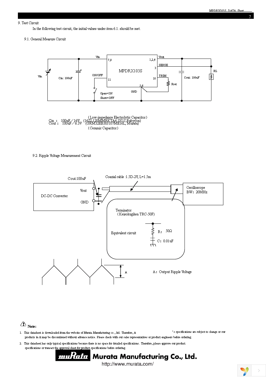 MPDRX103S Page 7