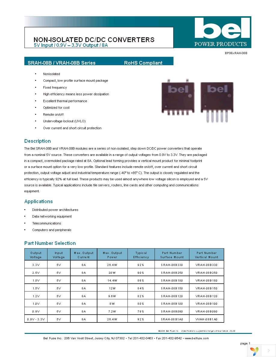 VRAH-08B1A00 Page 1