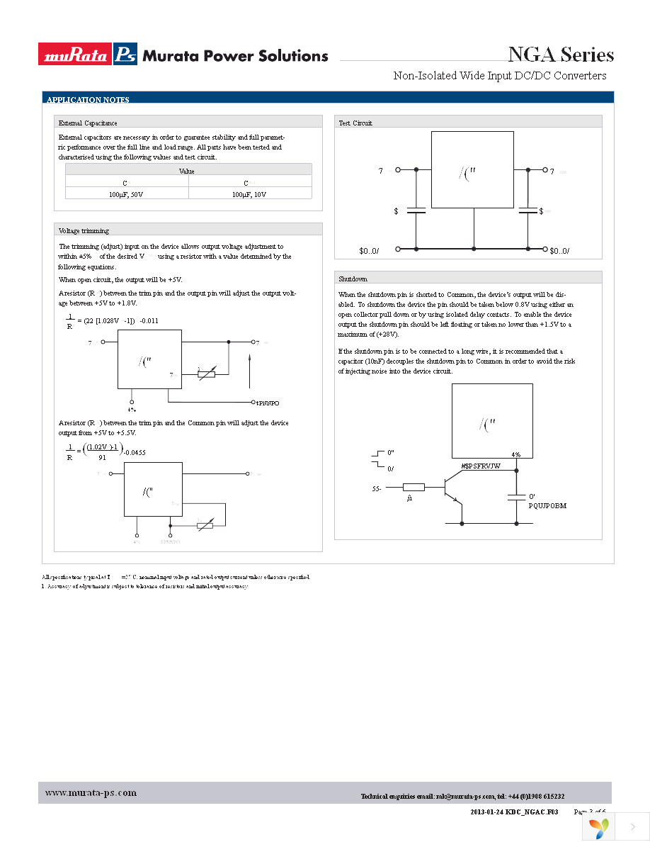 NGA10S15033SC Page 3