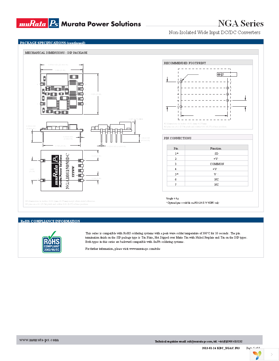 NGA10S15033SC Page 5