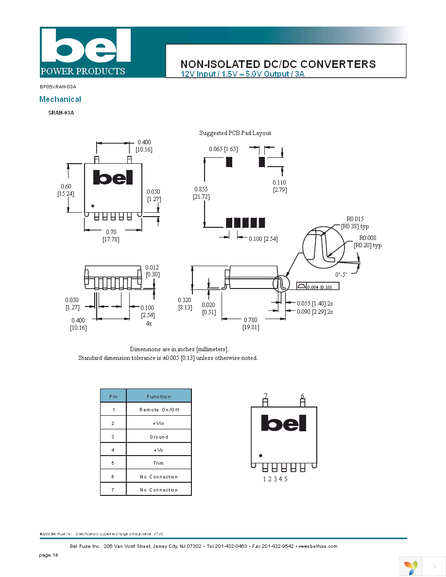 SRAH-03A3300 Page 14