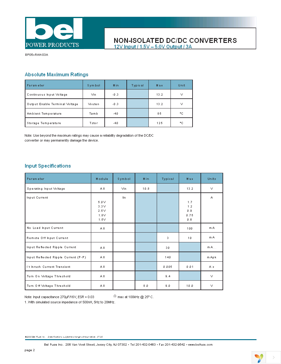 SRAH-03A3300 Page 2