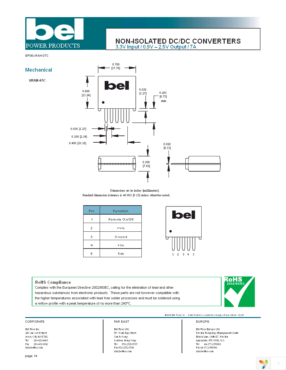 SRAH-07C2500 Page 14