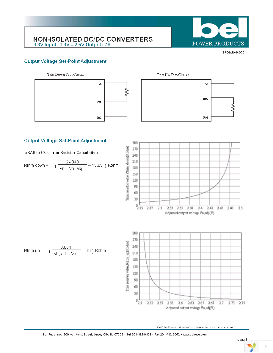 SRAH-07C2500 Page 9