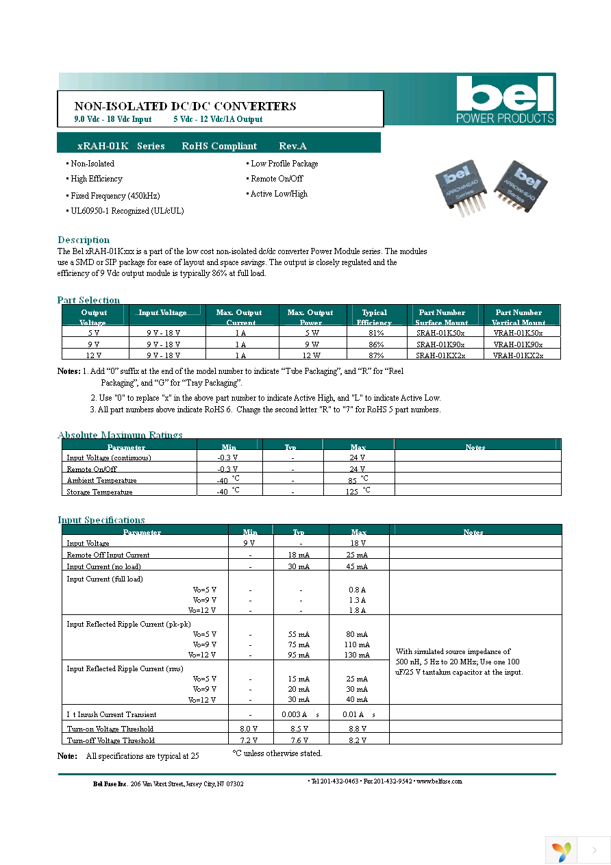 SRAH-01K9000 Page 1